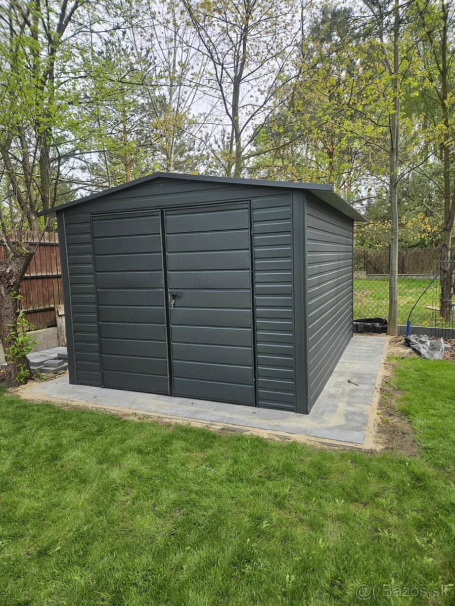 Nová plechová garáž od 3x5m - 3