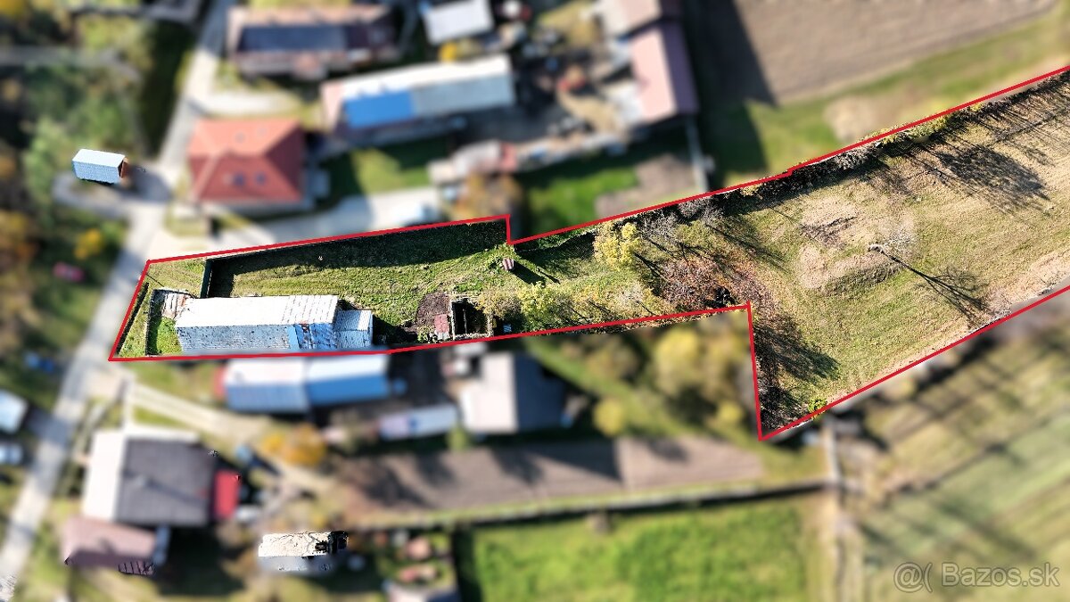 Lukratívny pozemok s domčekom v Polome - 3