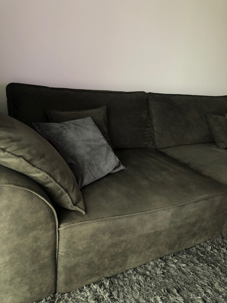 MOEBELIX sedacka šeda antracit - 3