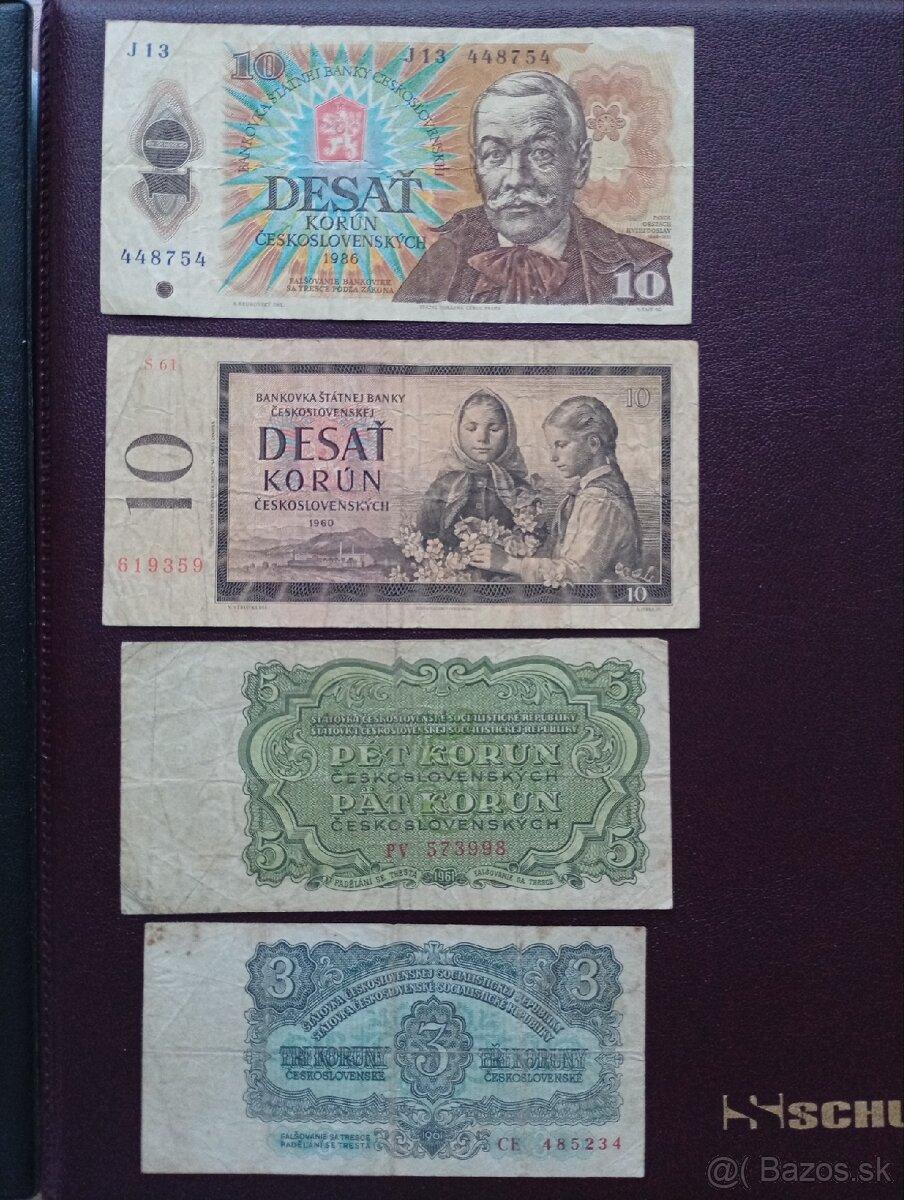 Bankovky Československo 2 - 3