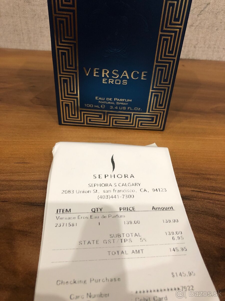 Predám Versace Eros Eau de Parfum (EdP) – 100ml – S bločkom - 3