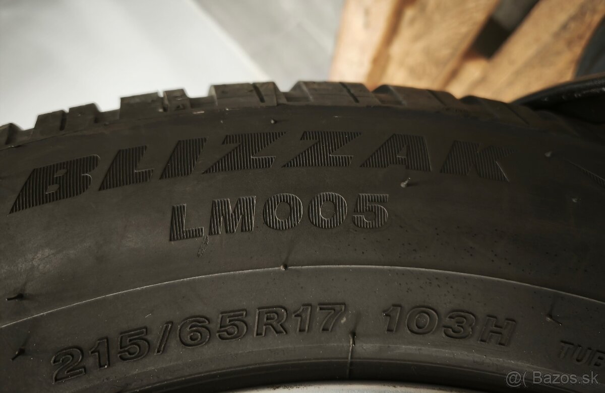 VW R17/ ORIG.ALU/ZIMNÉ /TIGUAN/Q3/KODIAQ/TARRACO - 3