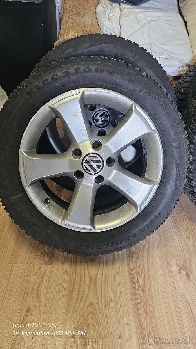 Pneumatiky + disky 205/55r16 - 3
