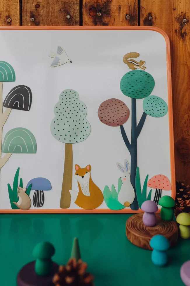 Magnetická hra Lesné zvieratá – úplne nová, nerozbalená - 3