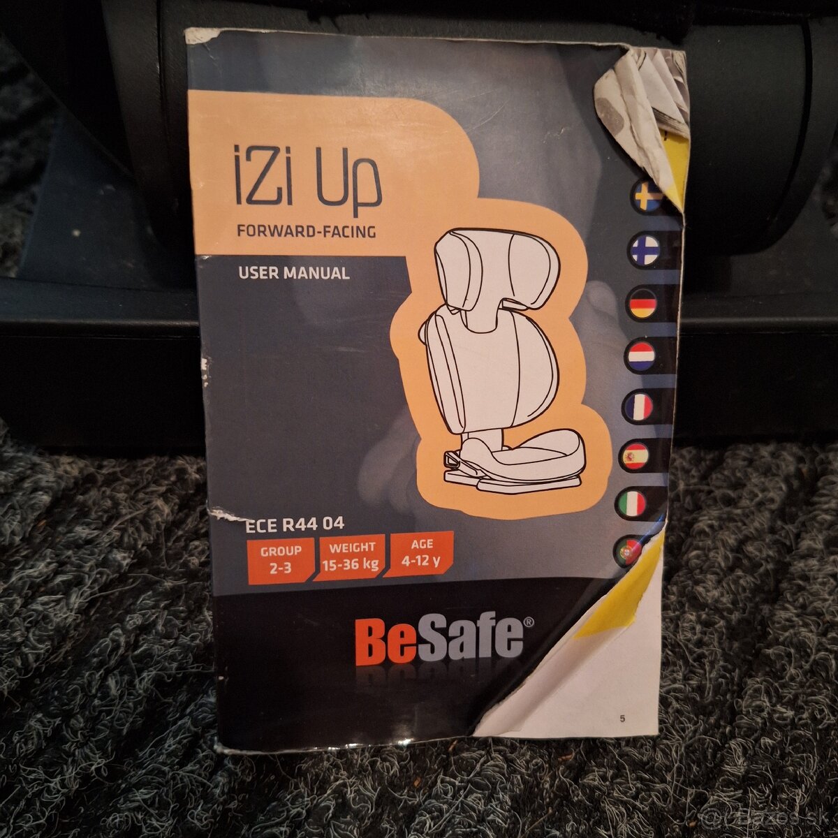 Autosedačka BeSage 15-36 kg - 3