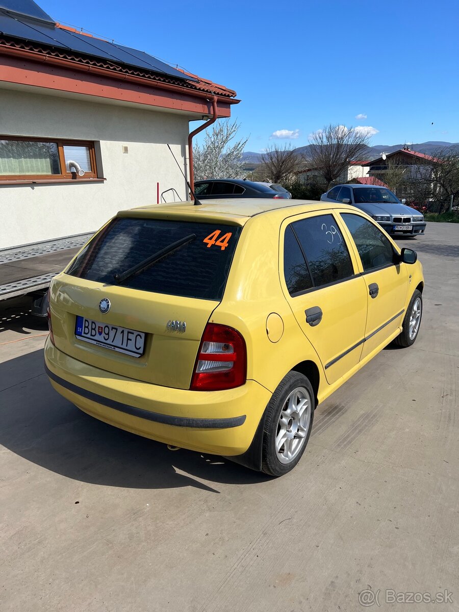 Škoda fabia 1.4mpi 2002 - 3