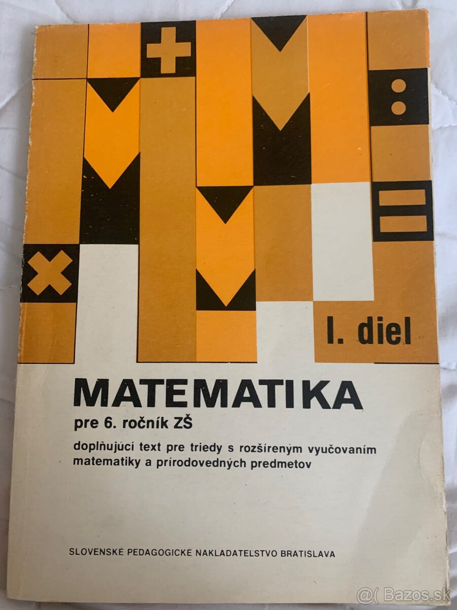 Učebnice a zbierky príkladov matematika - 3
