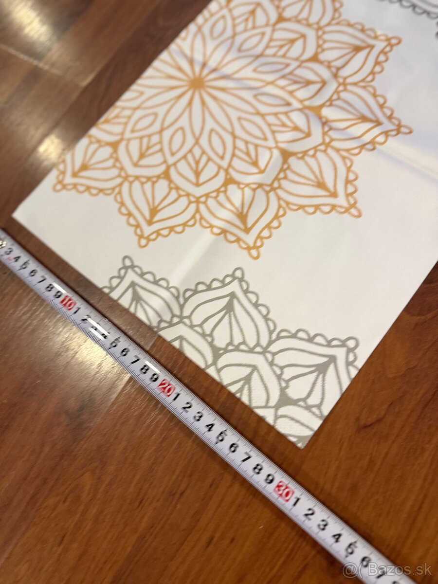 Luxusná štóla na stôl 2 kusy nové - 3