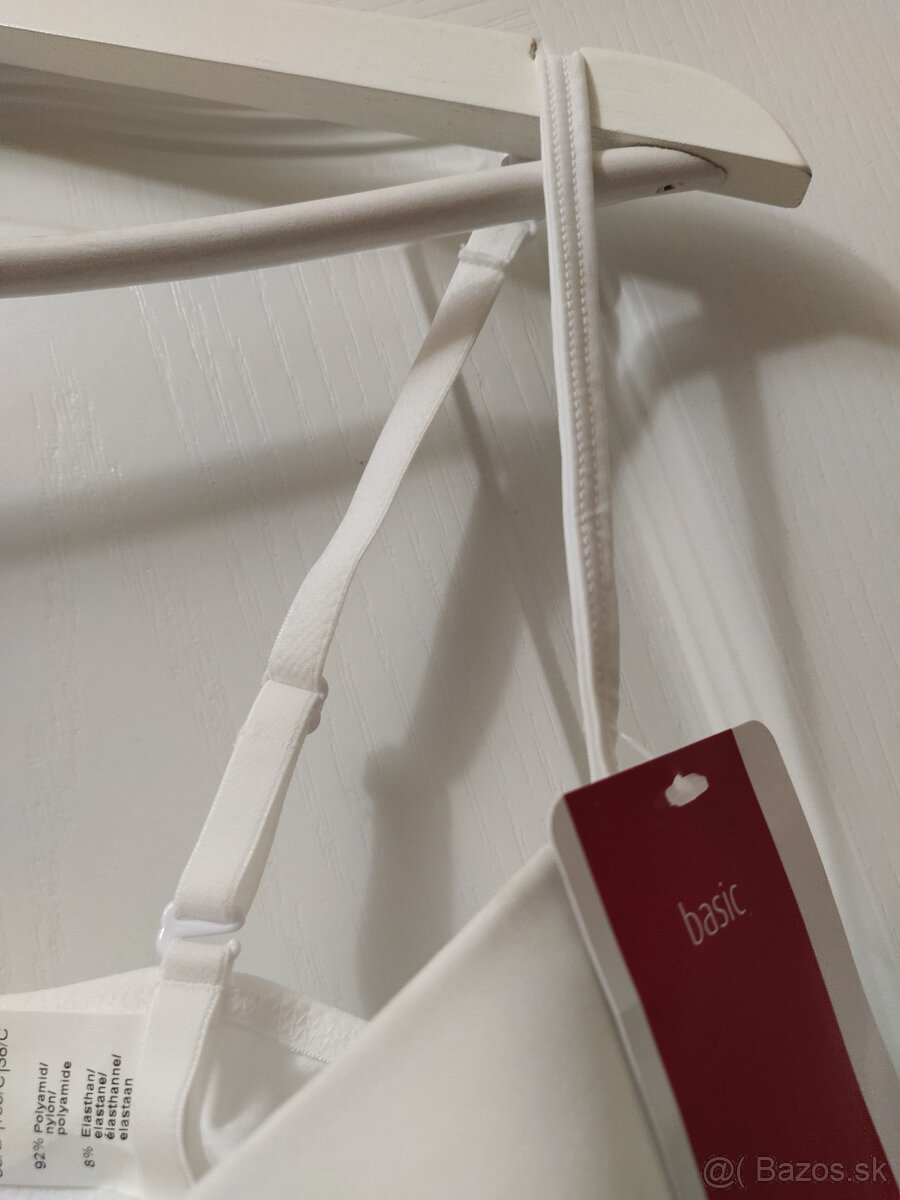 NOVÁ biela podprsenka 85C SASSA MODE (osobný odber) - 3