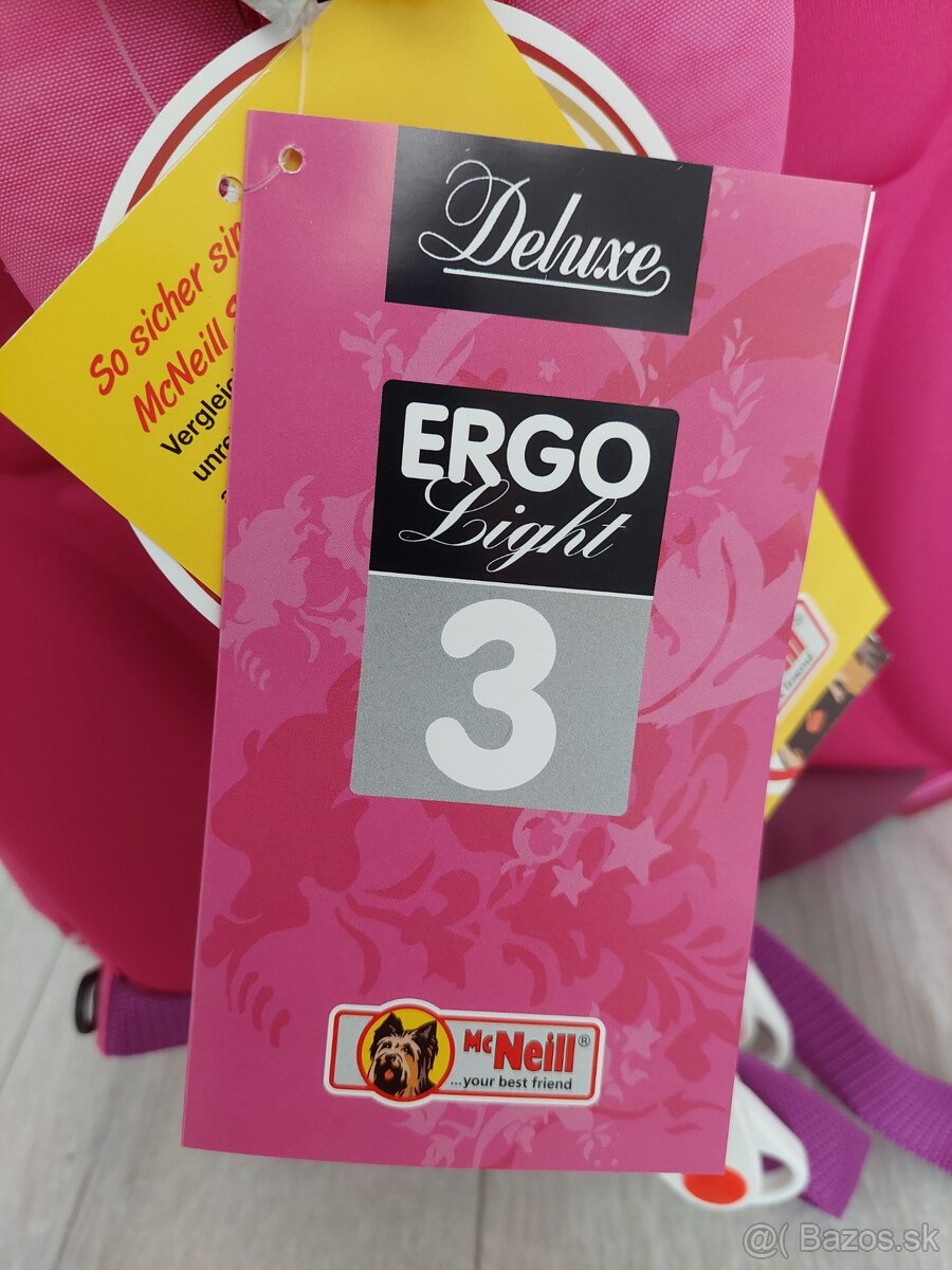 Školská taška Mc Neill Ergo Light3 (7-dielny set) Tosca - 3