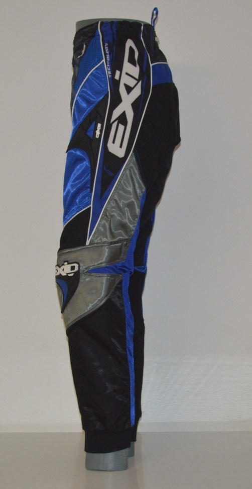 Detské juniorské kvalitné nohavice modré shot - 3