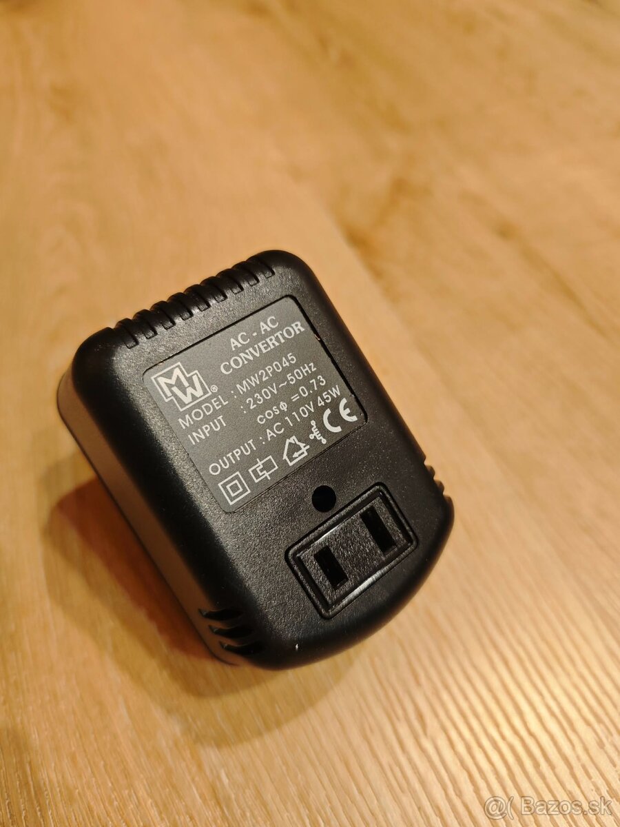 Menic napatia 230V na 110V - 3