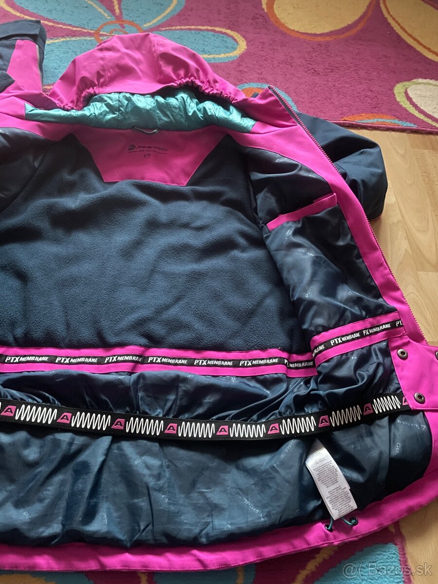 Detská lyžiarska bunda a nohavice Alpine Pro 152/158 - 3