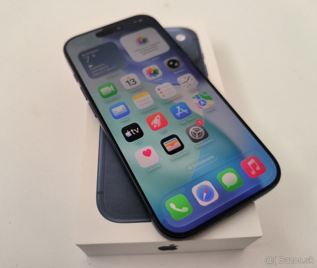 apple iphone 17 PRO MAX Blue / Batéria 100% - 3