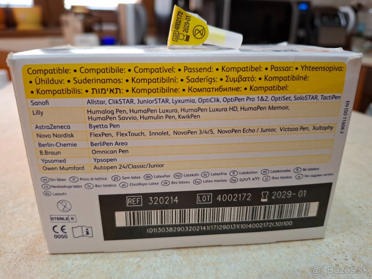 Ihly na inzulínové perá - 3