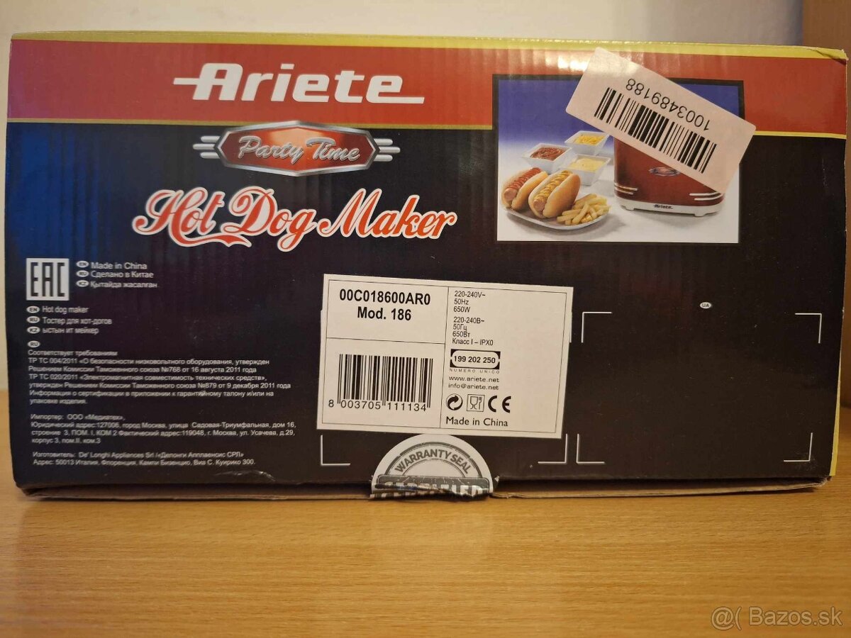 Hotdogovač nový v pôvodnom obale - 3