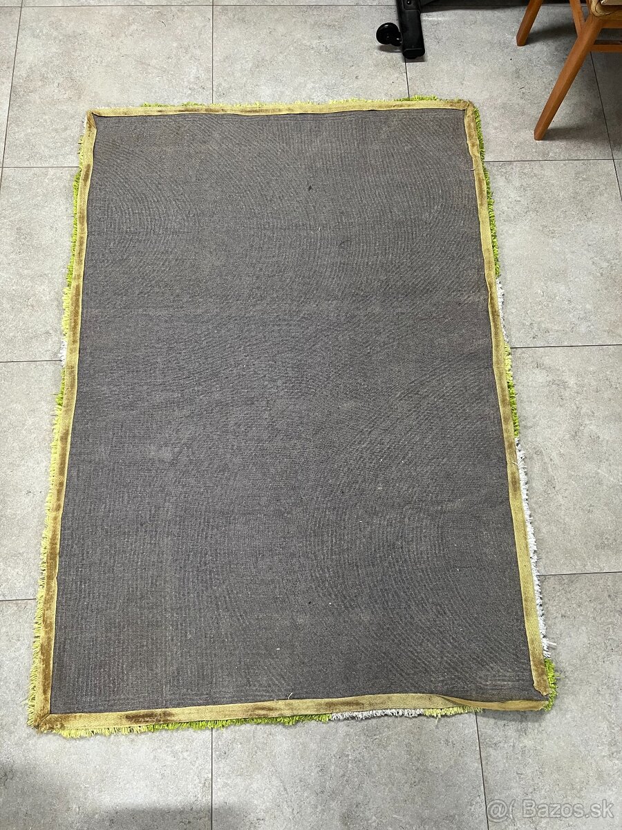 Zelený koberec 120 x 170 cm - 3