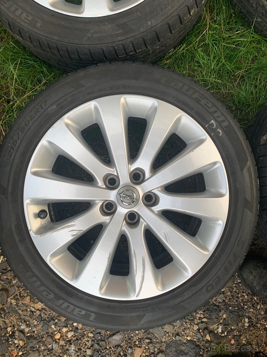 Letné pneumatiky 215/50 ZR17 + disky - 3