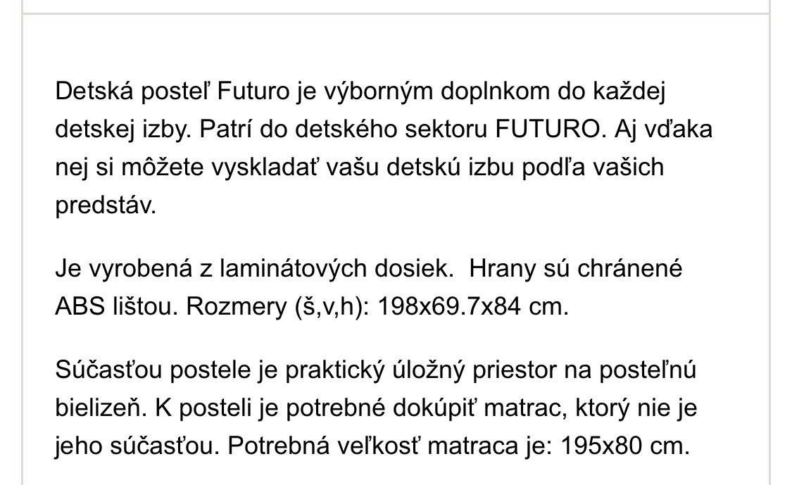 Detska postel - 3