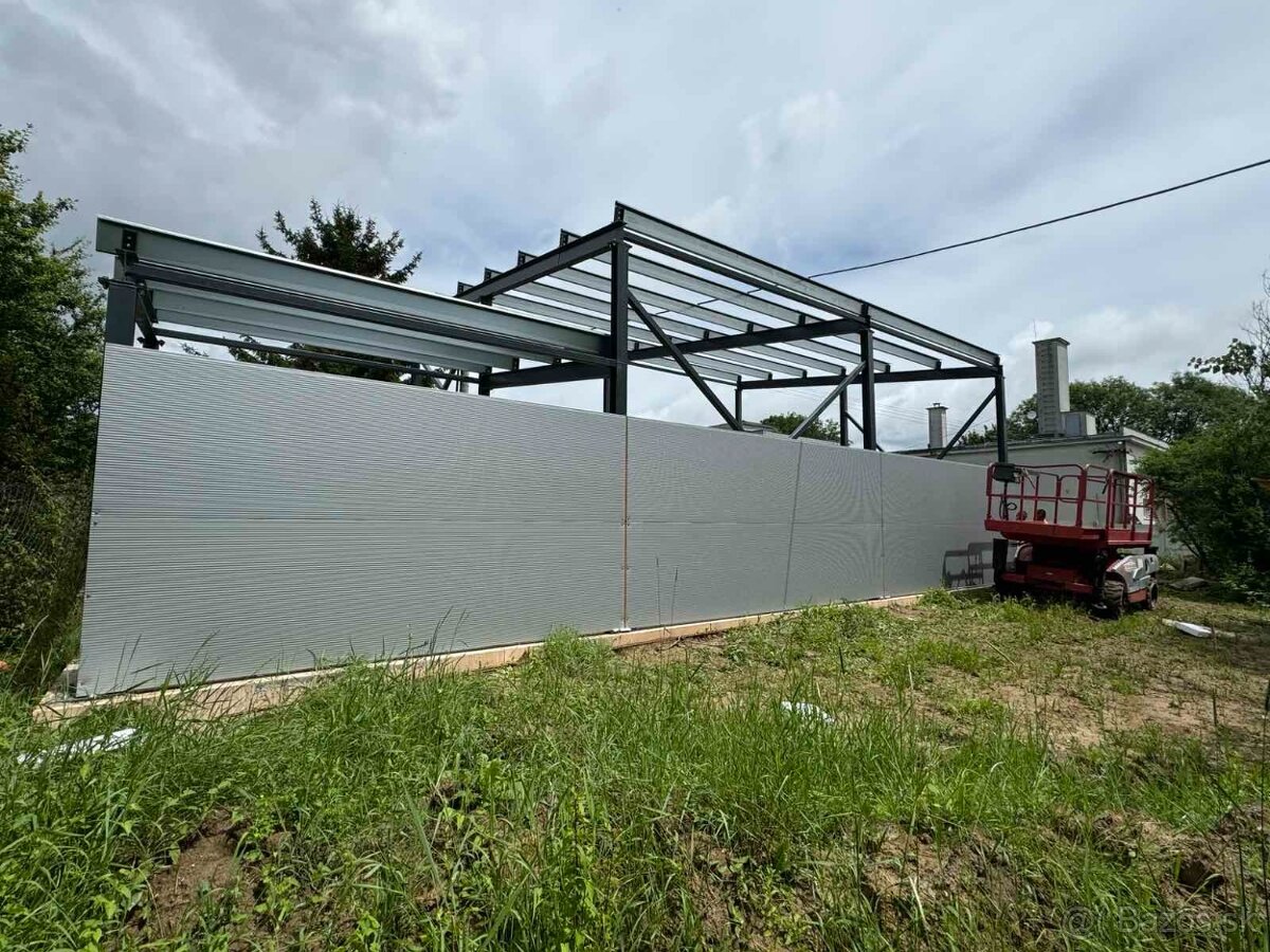 Konštrukcia haly 12x12x4m - 3
