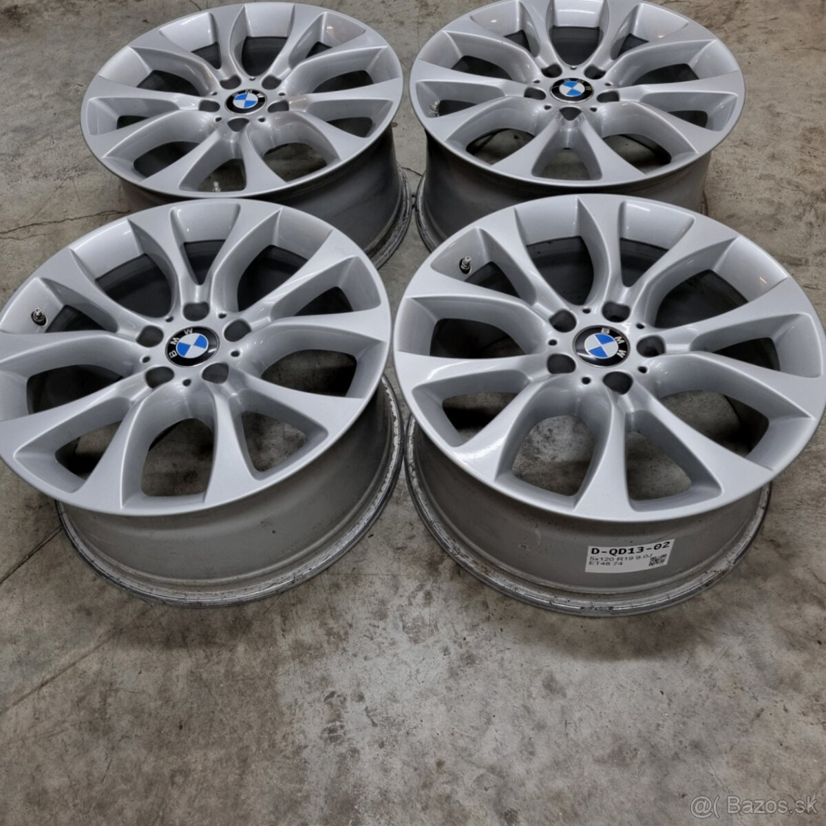 Hliníkové disky 5x120 R19 9J ET48 - 3