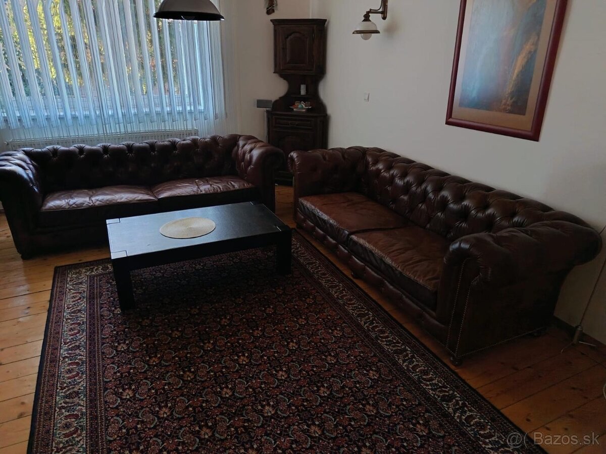 Dvoj-sedačka Chesterfield - 3