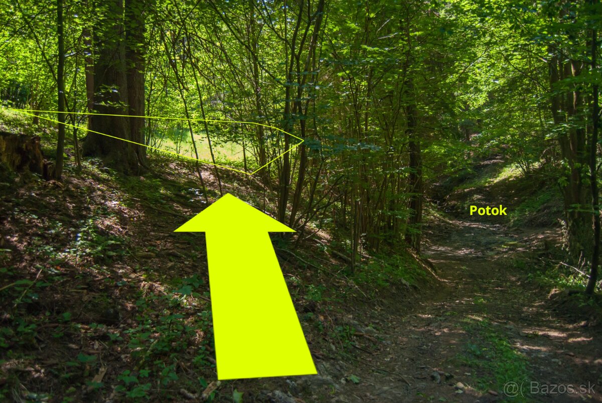 Predaj pozemku pri potoku 1536 m2, Turzovka - Turkov - 3