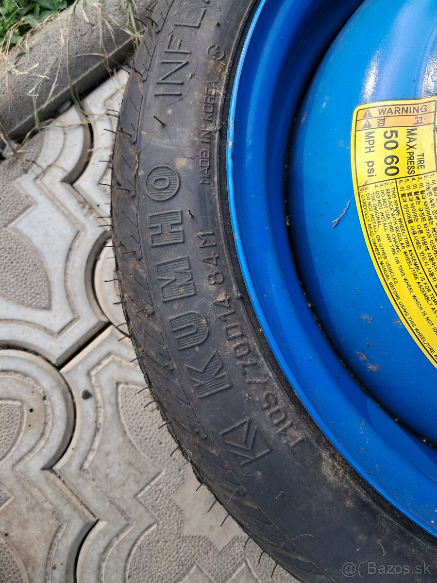 Predam dojazdovu pneu 4x100 diera 56. r 14 - 3