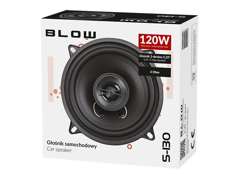 Reproduktory do auta BLOW S-130 130mm - 3