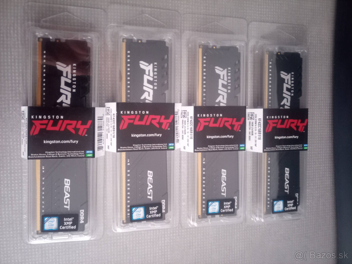 Predam 32 Gb Kingston DDR4 3200Hhz cl 16 - 3