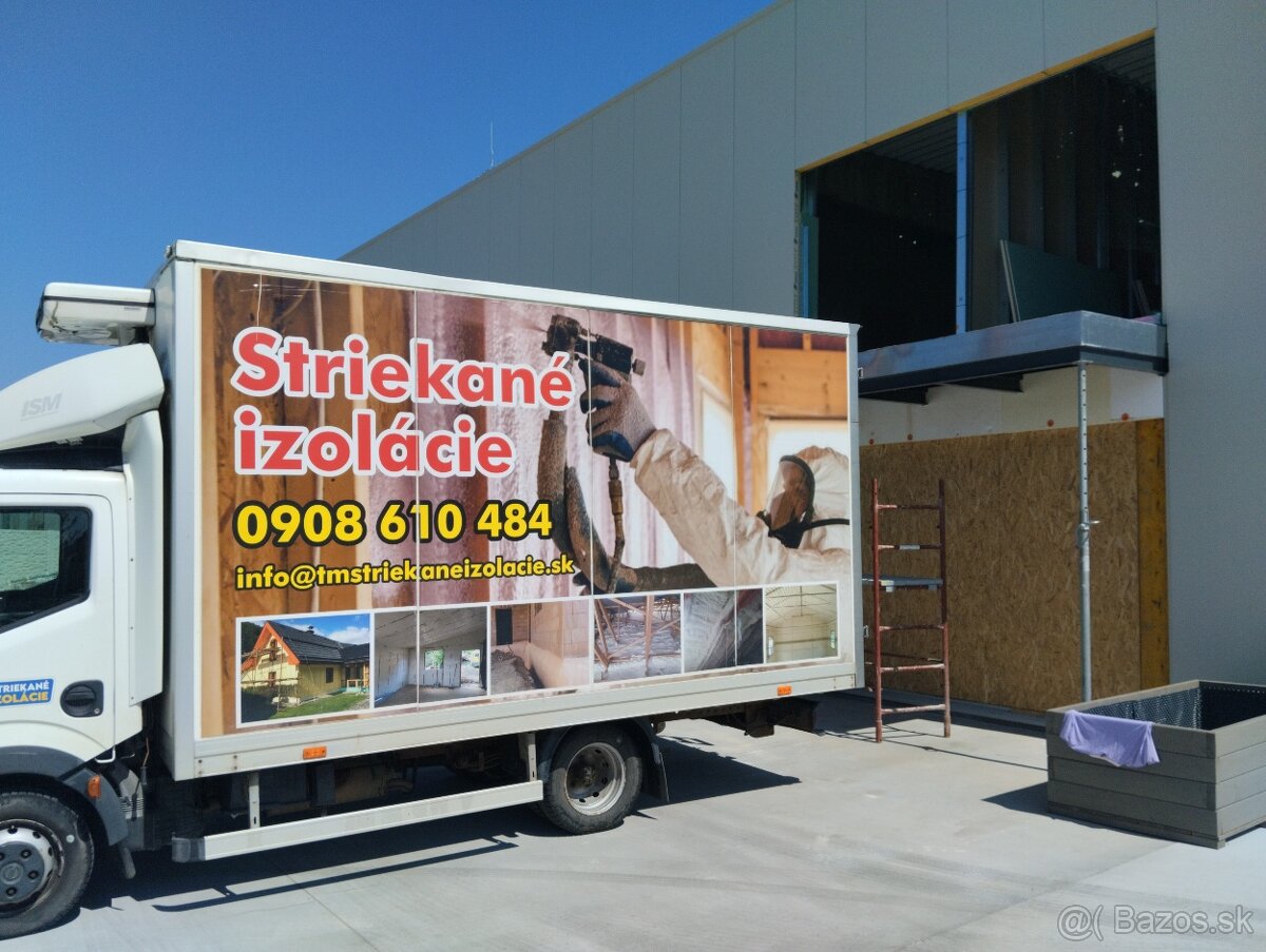 Striekaná izolácia Pur penou - 3