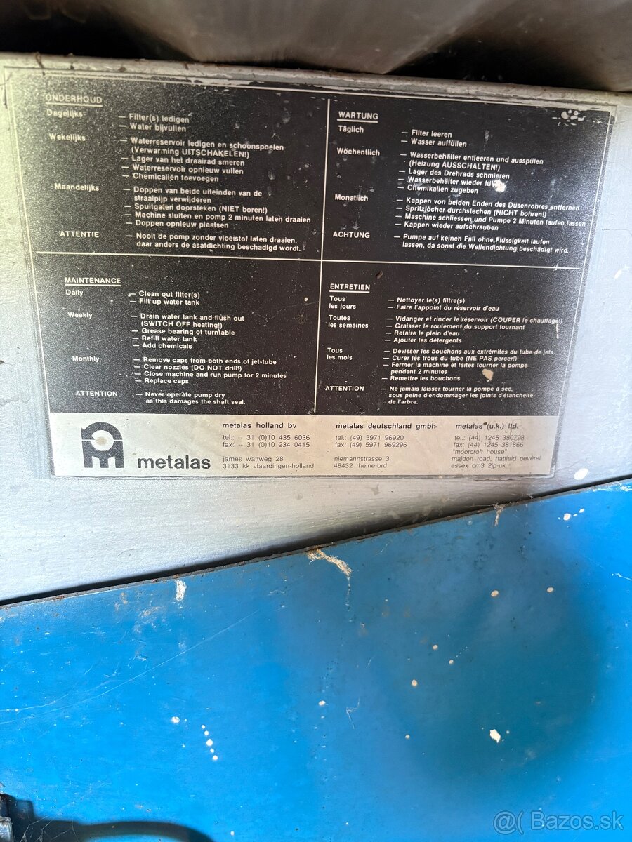 Rotačná umývačka Metalas - 3