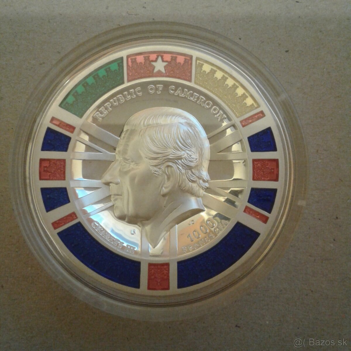 Strieborná minca Príbehy Zeme VII Oheň - 3