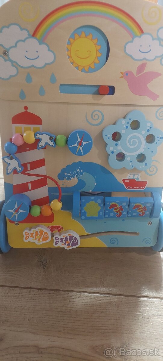 Detské drevené choditko - 3