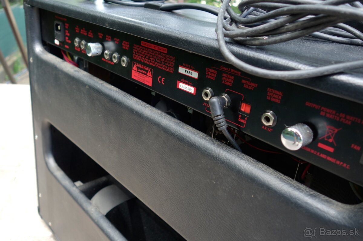 Lampové kombo Ashdown Fallen Angel 60W 2x12" predám/vymením - 3