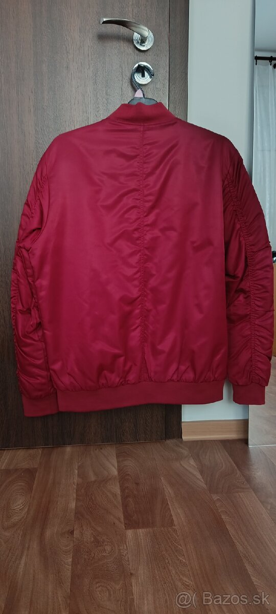 Červená prechodná bunda - 3