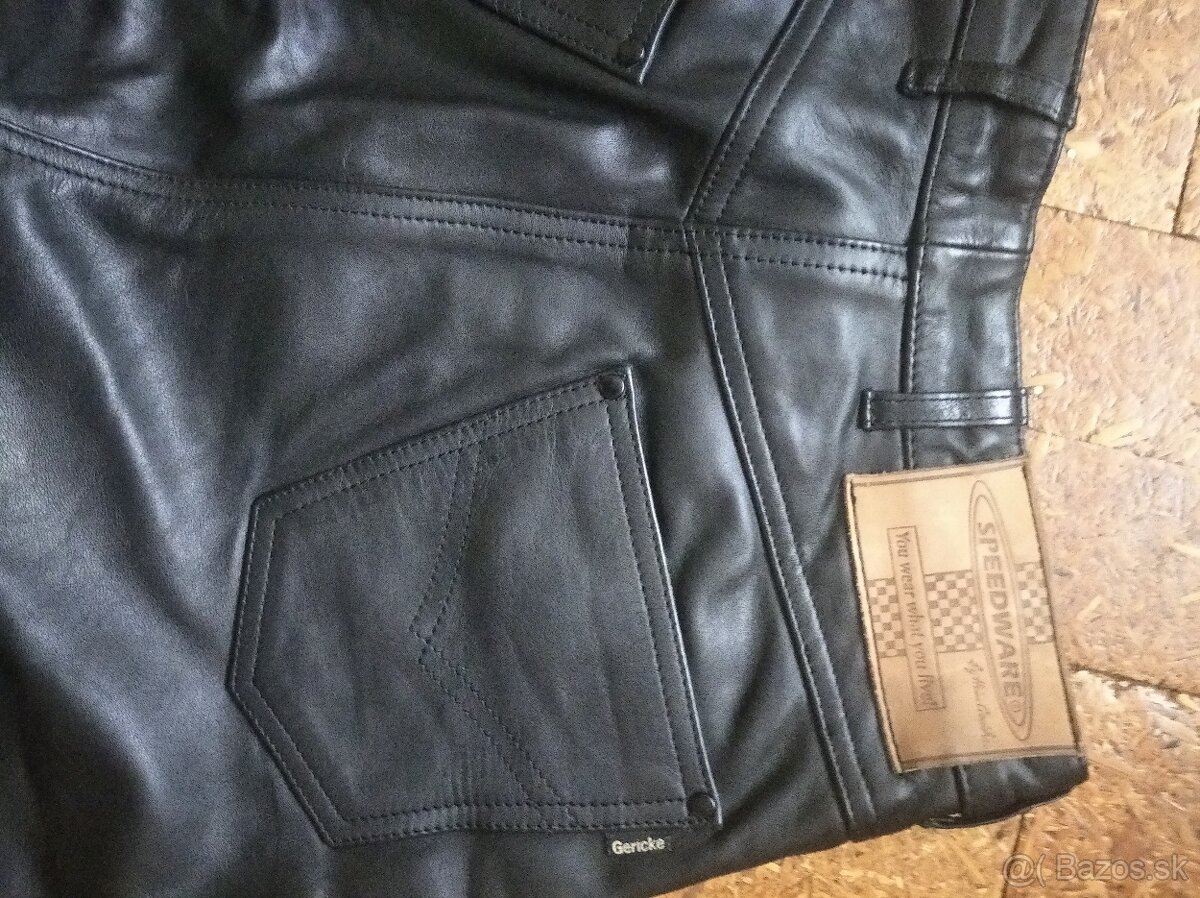 Kožené nohavice dámske - 3