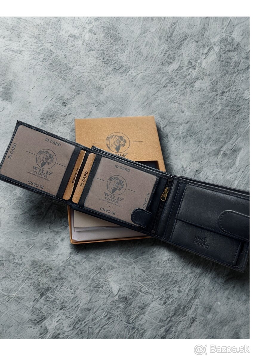 Elegantná kožená peňaženka. - 3