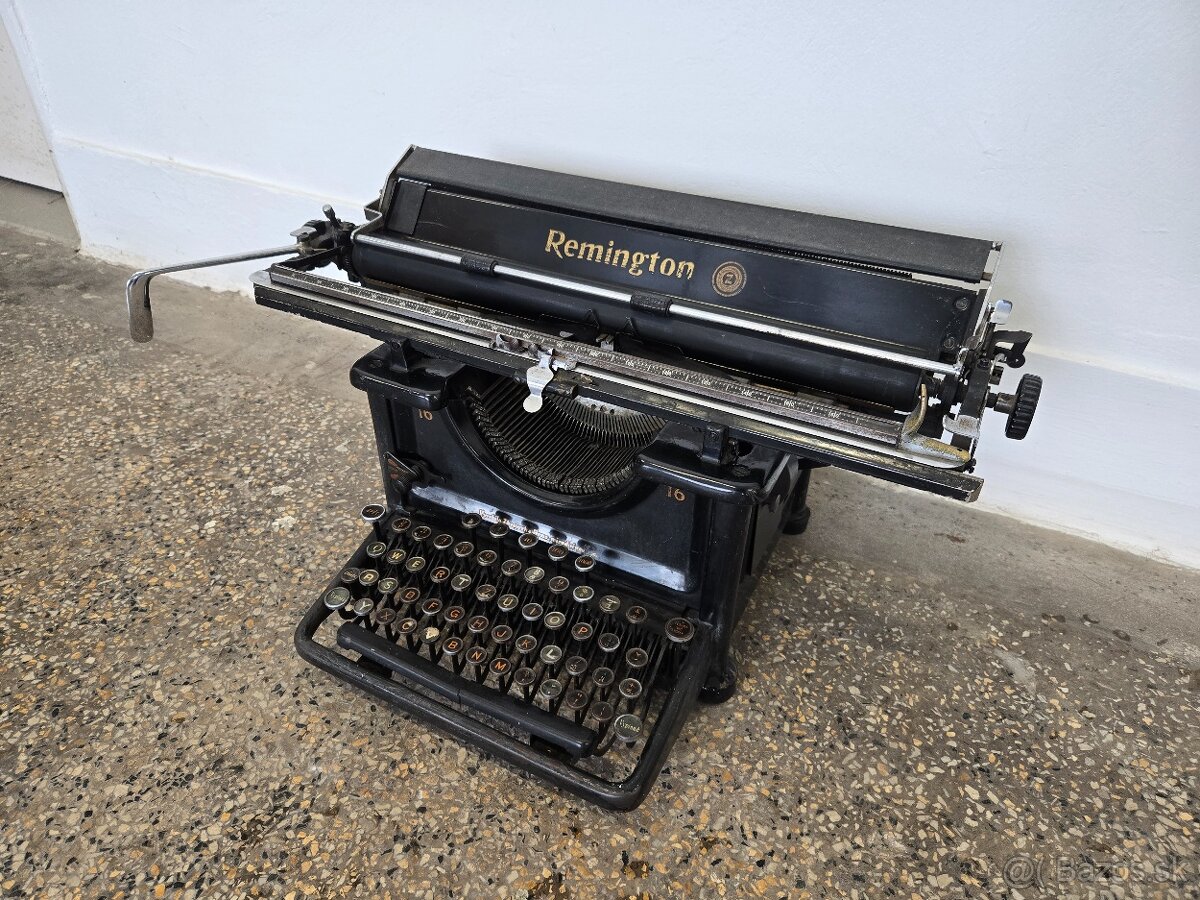 starožitný písací stroj REMINGTON - 3