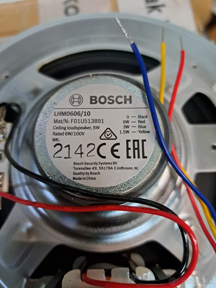 Reproduktory stropne Bosch LHM0606 - 3