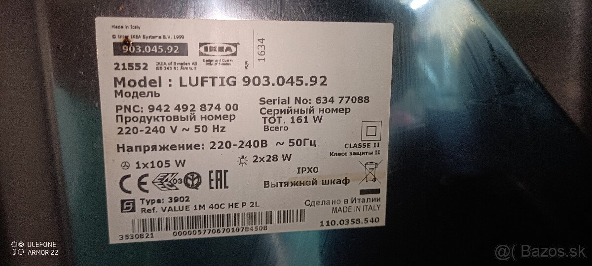 Predam kominovy digestor - 3