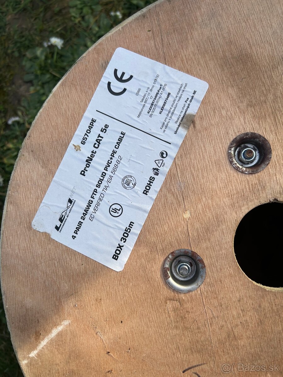 ProNet CAT 5e 4 PAIR 24AWG FTP SOLID PVC+PE CABLE - 3