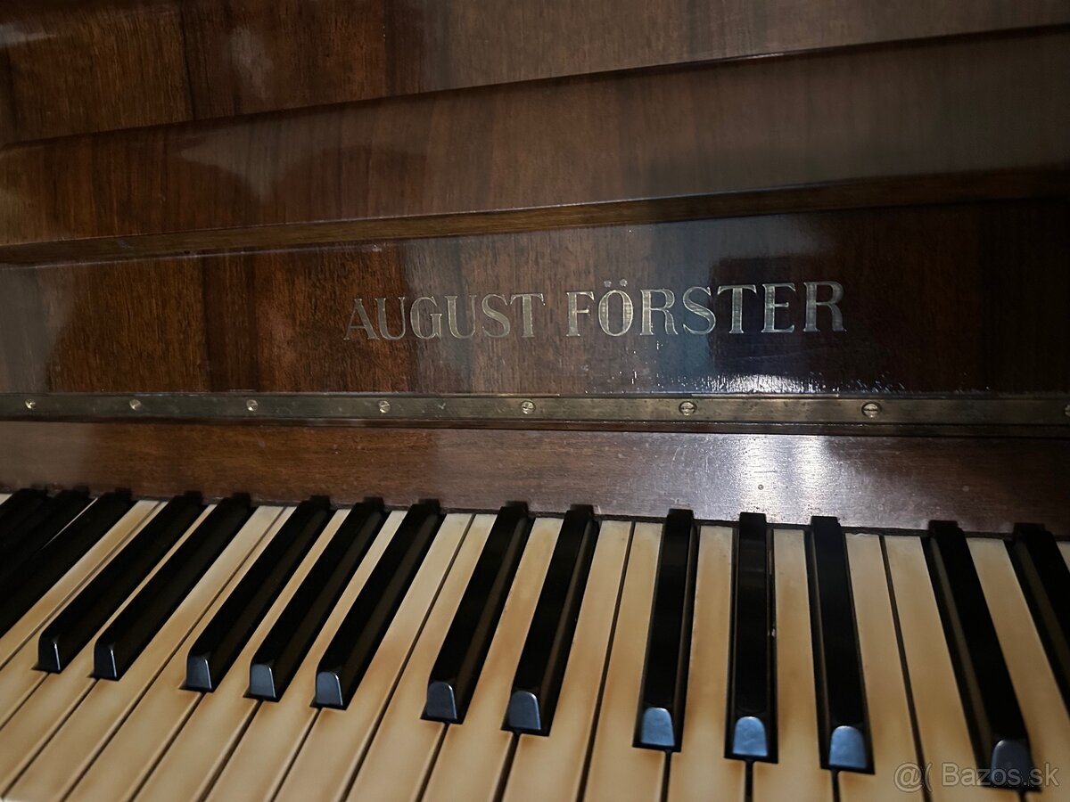 Pianino AUGUST FÖRSTER - 3