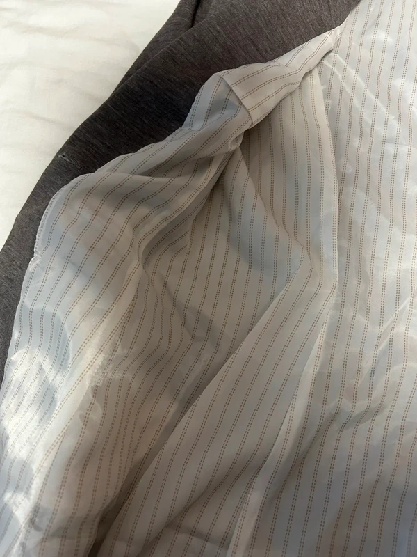 Sivé sako H&M veľkosť 36 - 3