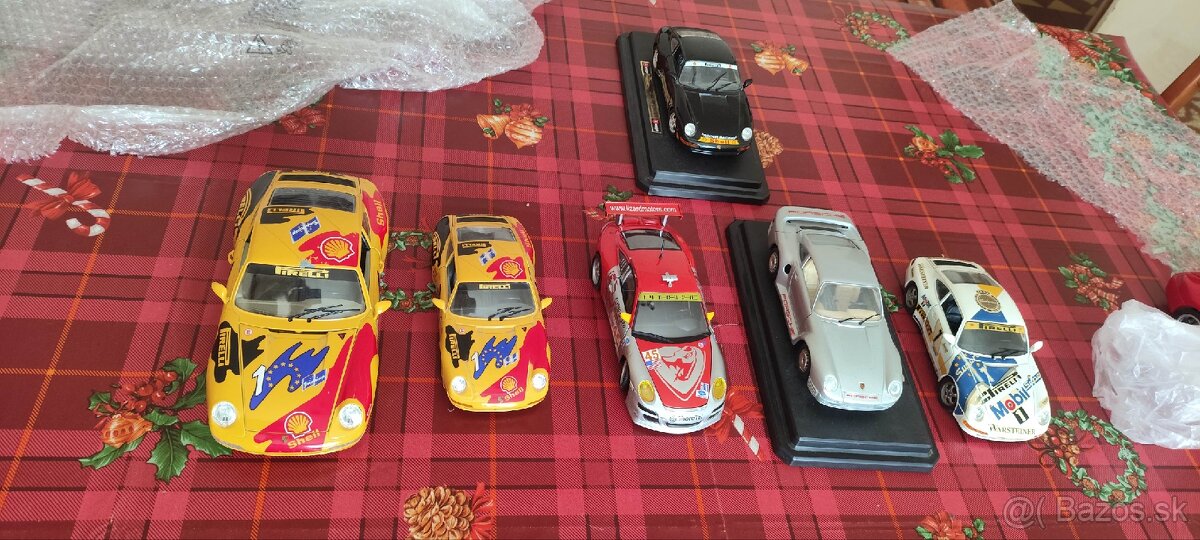 Modely Porsche bburago 1/24 a 1/18 - 3
