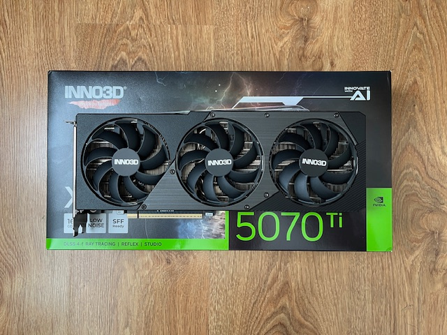 INNO3D GeForce RTX 5070 Ti X3 OC 16GB - 3