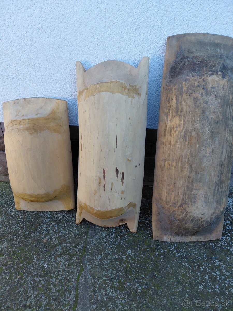 Drevené korytá na zabíjačku - 3