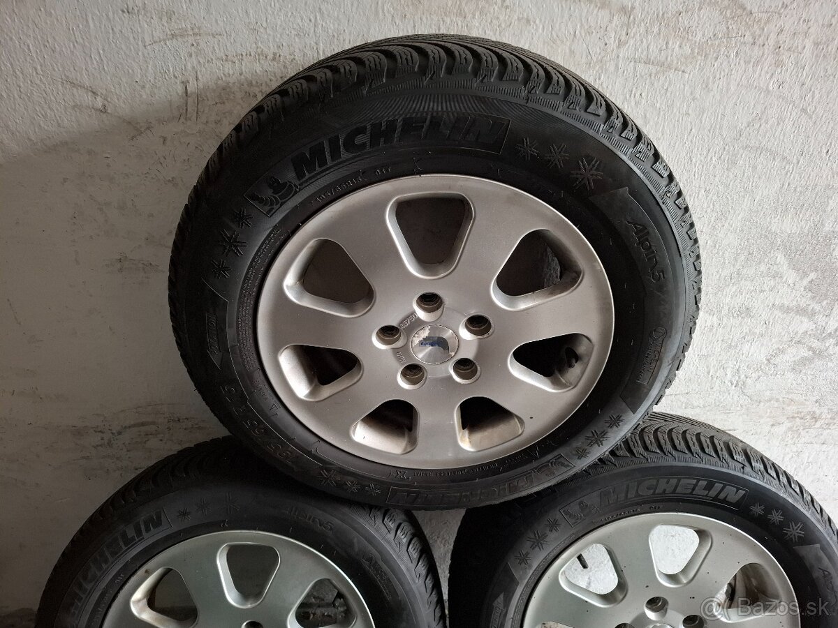 Alu 5x112 r15 zimné pneumatiky 195/65 r15 Michelin - 3