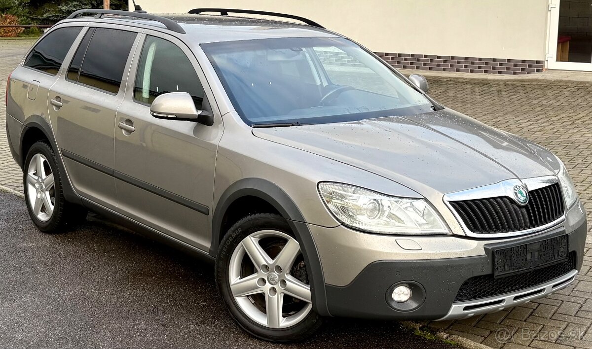 Škoda Octavia 2 SCOUT 2.0 TDi 103kw 4x4 XENON VYHREV - 3