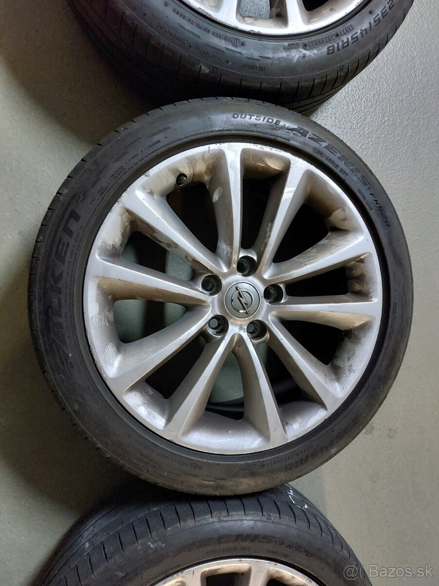 Letné kolesá Opel Zafira C, Astra J 5x115, R18 - 3